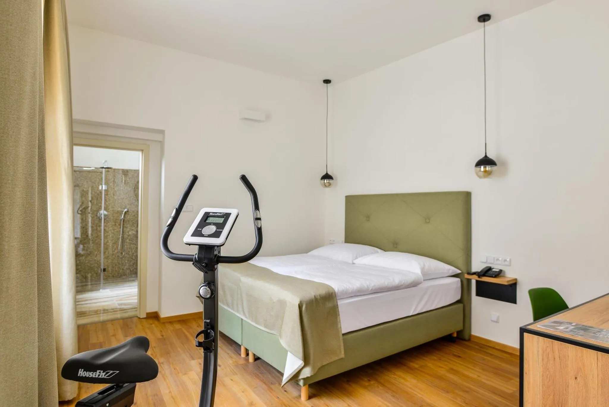 Superior room seating and bed arrangement